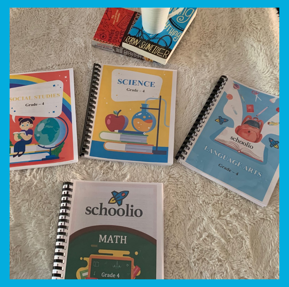 Schoolio Canadian curriculum Grade 1 homeschooling books